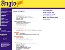 Tablet Screenshot of anglofan.felberg.pl